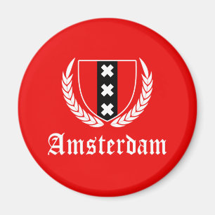 Amsterdam Crest Magneet