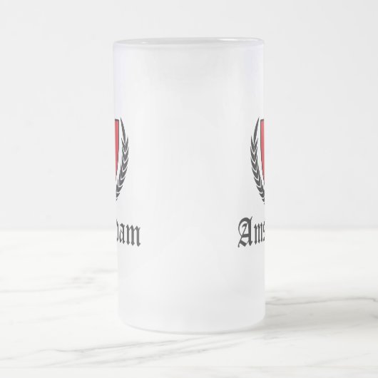 Amsterdam Crest Matglas Bierpul (Center)