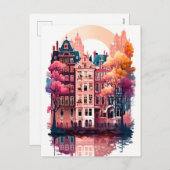 Amsterdam Feestdagenkaart (Voorkant / Achterkant)