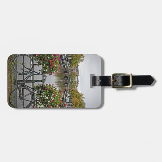 Amsterdam - fiets - Bagagelabel (Voorkant horizontaal)