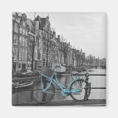 Amsterdam fiets magneet (Voorkant)