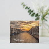 Amsterdam Foto Briefkaart (Staand voorkant)