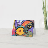 Amsterdam Graffiti Notecard Kaart (Voorkant)