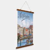 Amsterdam Hangend Wandkleed (Gebogen)