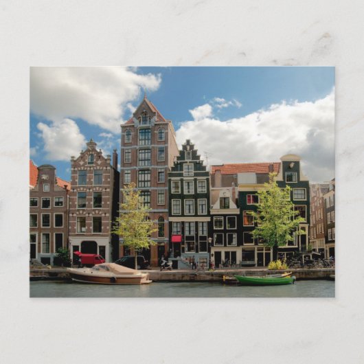 Amsterdam het Nederlandse Briefkaart (Voorkant)