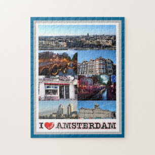 Amsterdam - Holland - Ik hou van - Legpuzzel