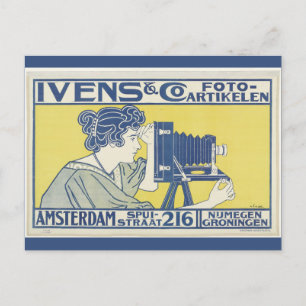 Amsterdam Holland  Poster fotografie Briefkaart