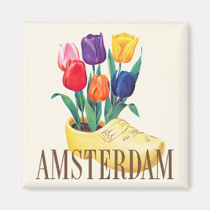 Amsterdam Holland vintage Magneet