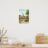 Amsterdam Holland vintage-Poster Poster (Keuken)