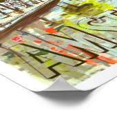 Amsterdam Holland vintage-Poster Poster (Hoek)