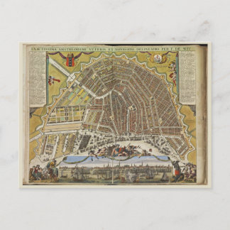  Amsterdam-kaart Briefkaart