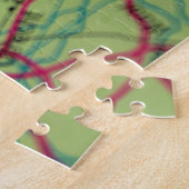 Amsterdam, kaart Nederland Legpuzzel (Zijkant)