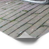 Amsterdam katten op fietsen Foto Poster (Hoek)