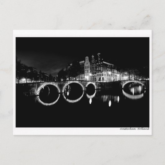 Amsterdam Keizersgracht, Carte postale (Devant)