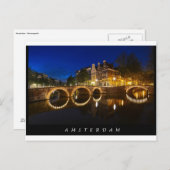 Amsterdam Keizersgracht, Carte postale (Devant / Derrière)