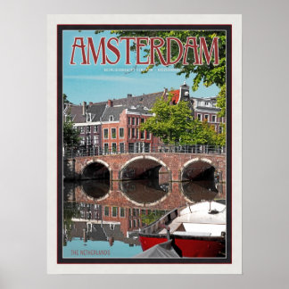 Amsterdam - Keizersgracht-RrachtCentrum Poster
