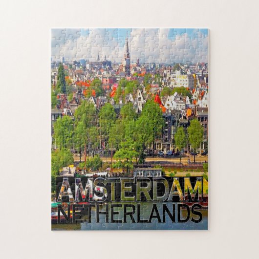 Amsterdam Legpuzzel (Verticaal)