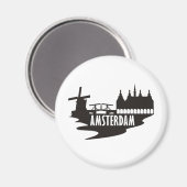 Amsterdam Magneet (Voorkant / Achterkant)