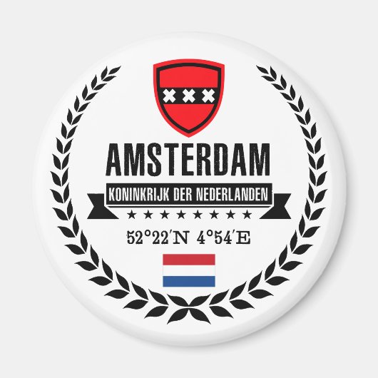 Amsterdam Magneet (Voorkant)