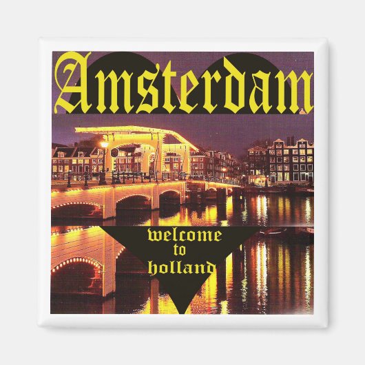 AMSTERDAM MAGNEET (Voorkant)