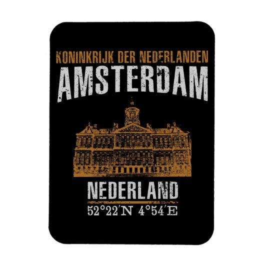 Amsterdam Magneet (Verticaal)