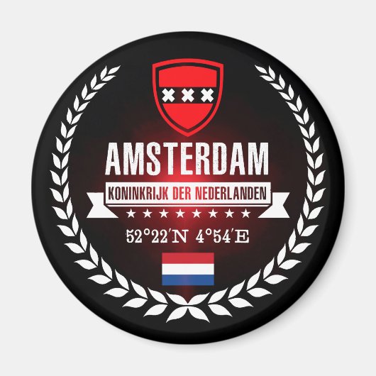Amsterdam Magneet (Voorkant)