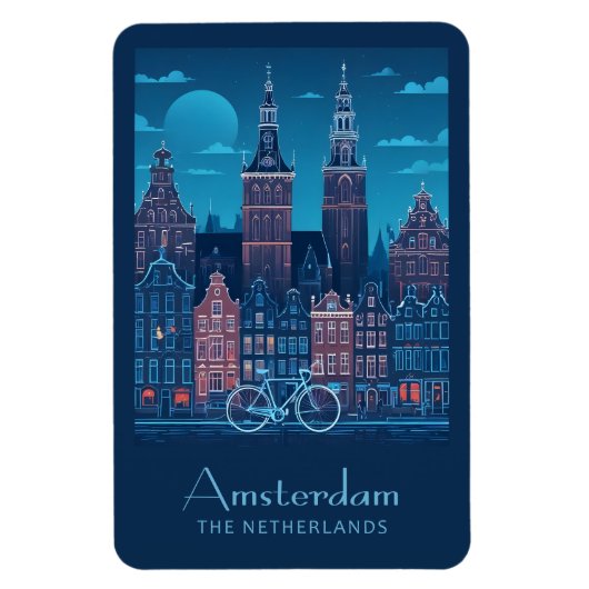 Amsterdam Magneet (Verticaal)