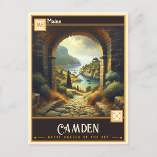 Amsterdam, Maine Briefkaart