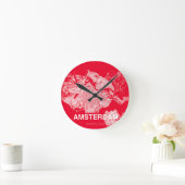 Amsterdam map ronde klok (Huis)
