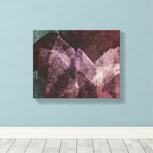 Amsterdam Modern Abstract Design Canvas Afdruk (Insitu (Houten vloer))