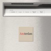 amsterdam modern elegant font script magneet (Insitu (Vaatwasser))