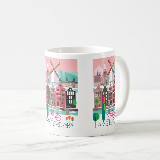 Amsterdam Mug (Devant droit)