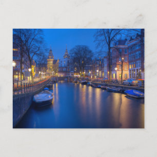 Amsterdam, Nederland Briefkaart