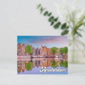 Amsterdam, Nederland Briefkaart (Staand voorkant)