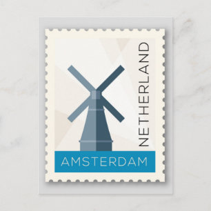 Amsterdam Nederland Briefkaart