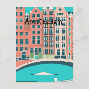Amsterdam Nederland Briefkaart