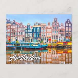 Amsterdam, Nederland Briefkaart
