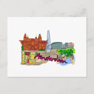 Amsterdam - Nederland Briefkaart