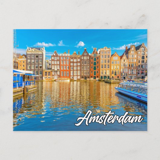 Amsterdam, Nederland Briefkaart (Voorkant)