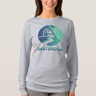 Amsterdam Nederland Europa T-shirt