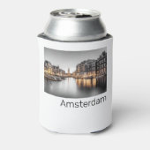 Amsterdam Nederland Holland Nederlands Souvenir Blikjeskoeler (Blikje Achterkant)