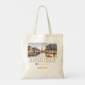 Amsterdam Nederland Holland  souvenir Tote Bag (Achterkant)