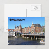 Amsterdam — Nederland —[kan.k] Briefkaart (Voorkant / Achterkant)