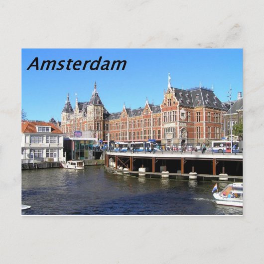 Amsterdam — Nederland —[kan.k] Briefkaart (Voorkant)