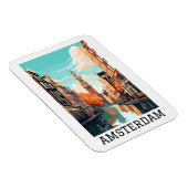 Amsterdam Nederland Kanaalreizen Magneet (Rechterzijde)