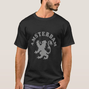 Amsterdam Nederland Leeuw Nederlands Holland Amste T-shirt