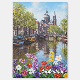 Amsterdam Nederland Magneet