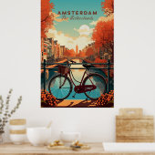 Amsterdam, Nederland Poster (Keuken)