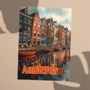  Amsterdam Nederland Reizen Briefkaart