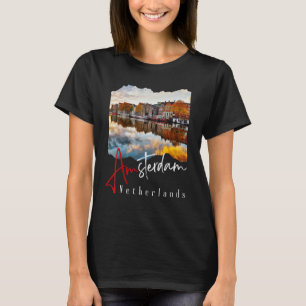 Amsterdam Nederland Souvenir T-shirt